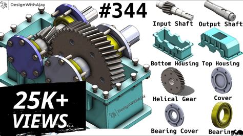 single speed reduction gearbox